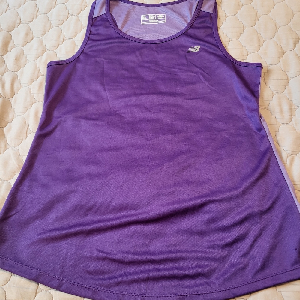 Vintage New Balance women's tank. Purple.  Size Large